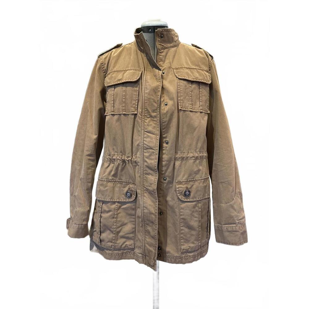 Vintage Men's Utility Jacket in Brown